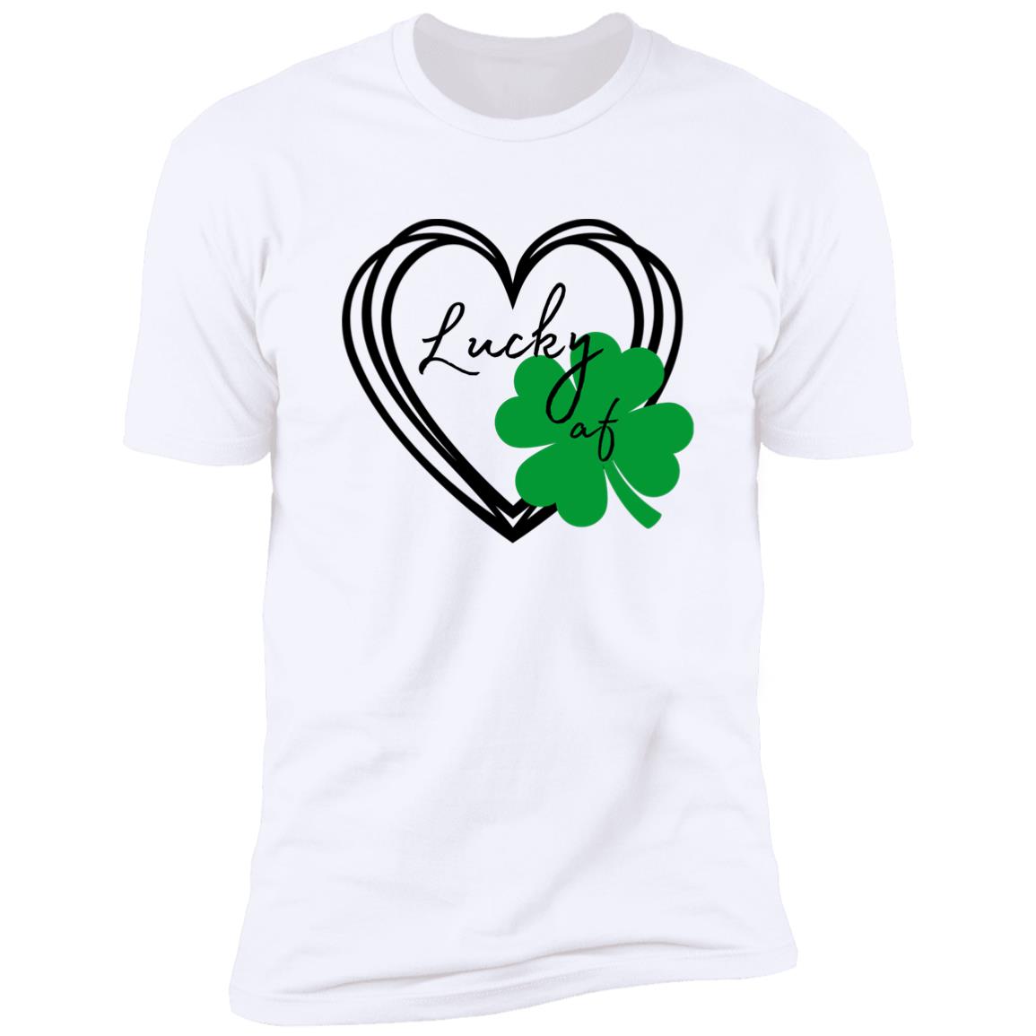 Lucky af (St Patrick's Day) - Premium Short Sleeve Tee (Closeout)