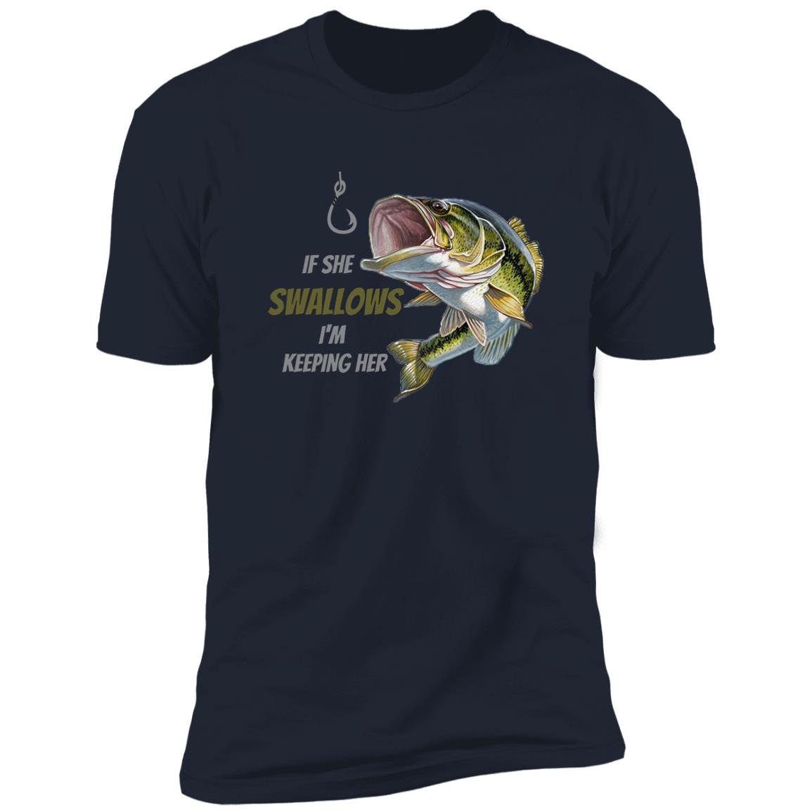 I'm Keeping Her - (Green Fish) - Z61x Premium Short Sleeve Tee (Closeout)