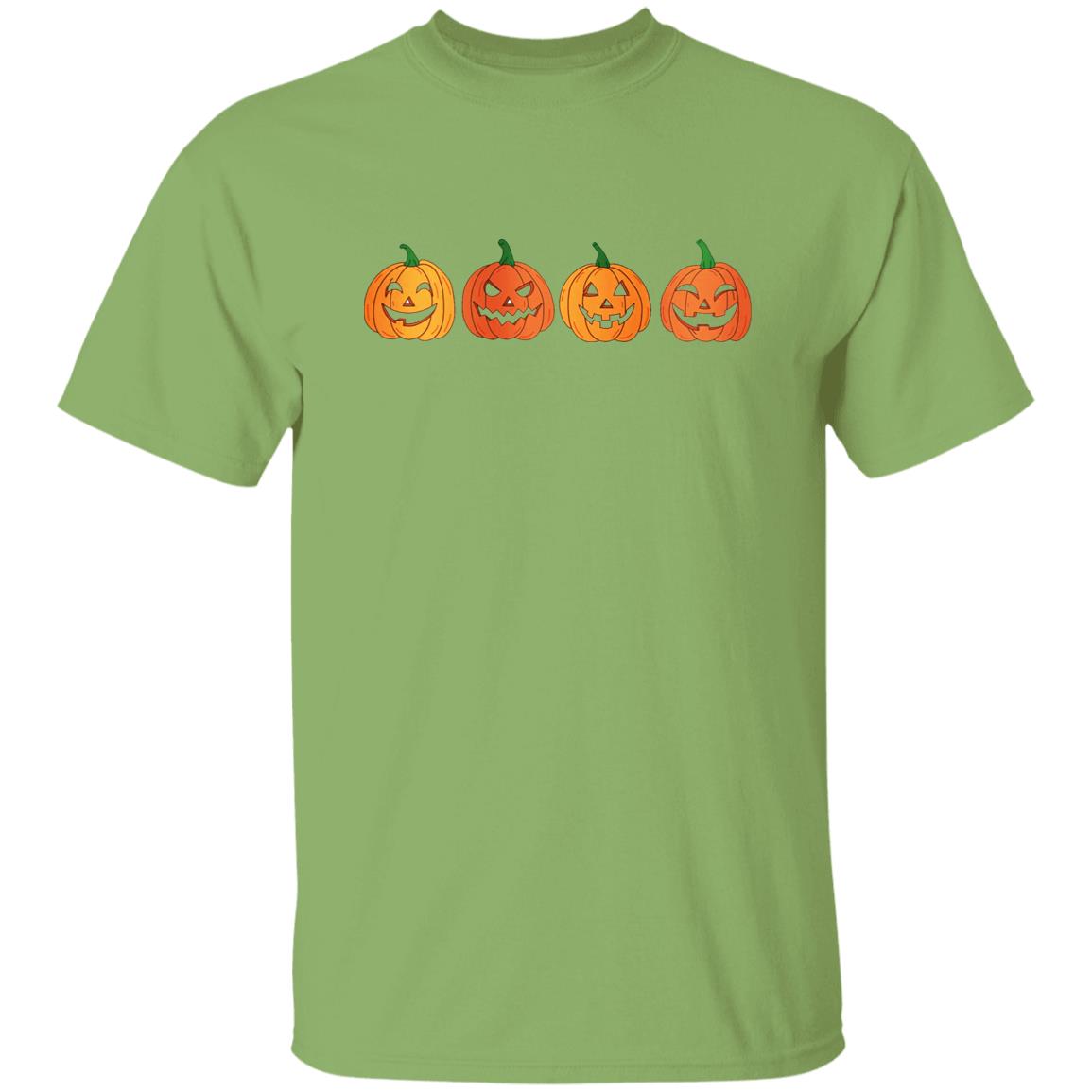 Four Pumpkin - Halloween - G500 5.3 oz. T-Shirt
