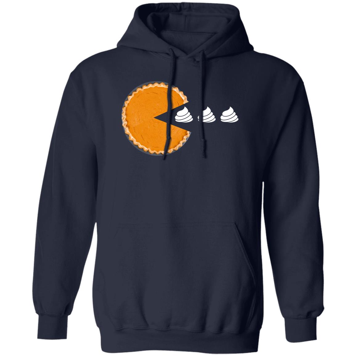 Pack it up, Pack it in (Thanksgiving /Pac man Pumpkin Pie ) Pullover Hoodie