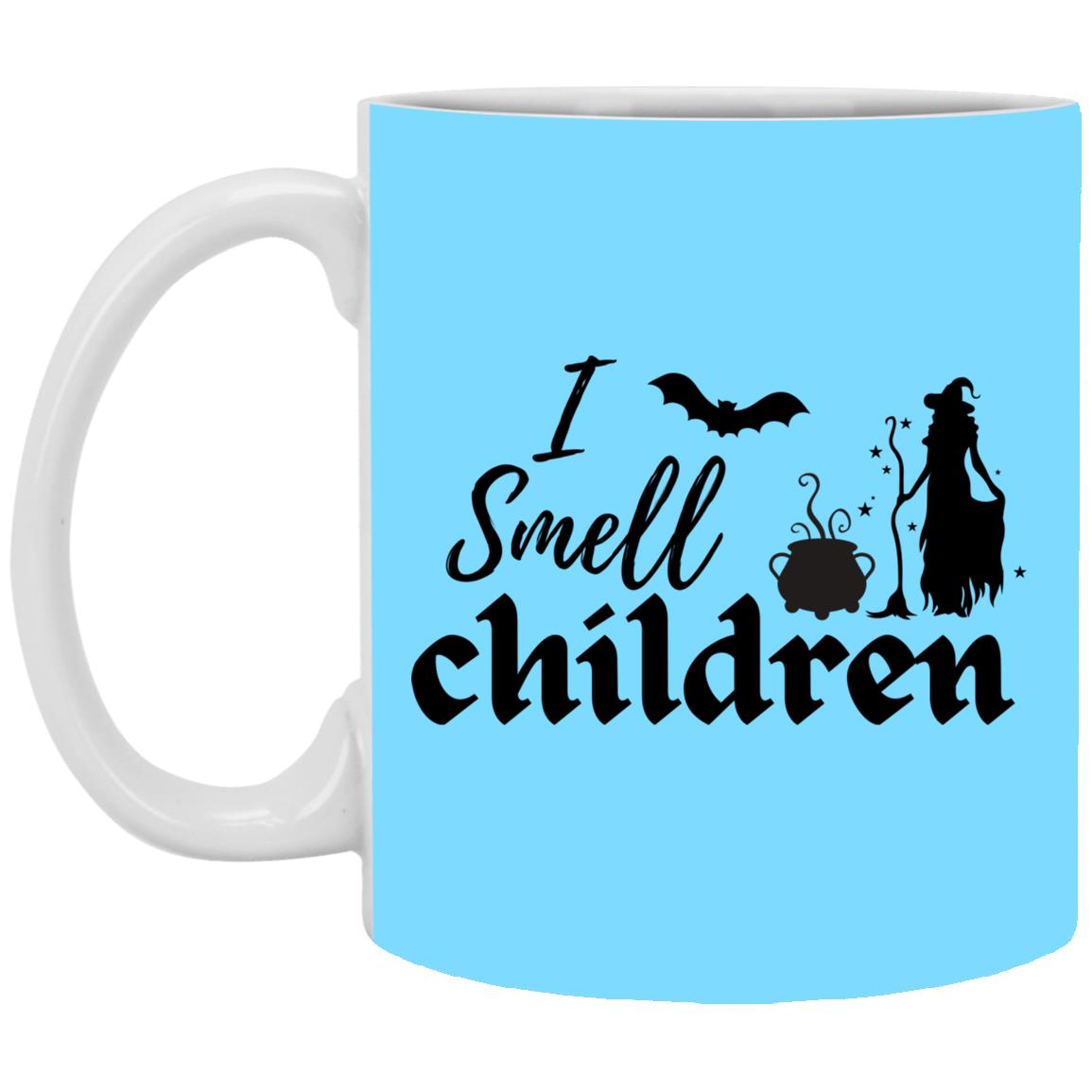 I smell children - Halloween - XP8434 11 oz. White Mug