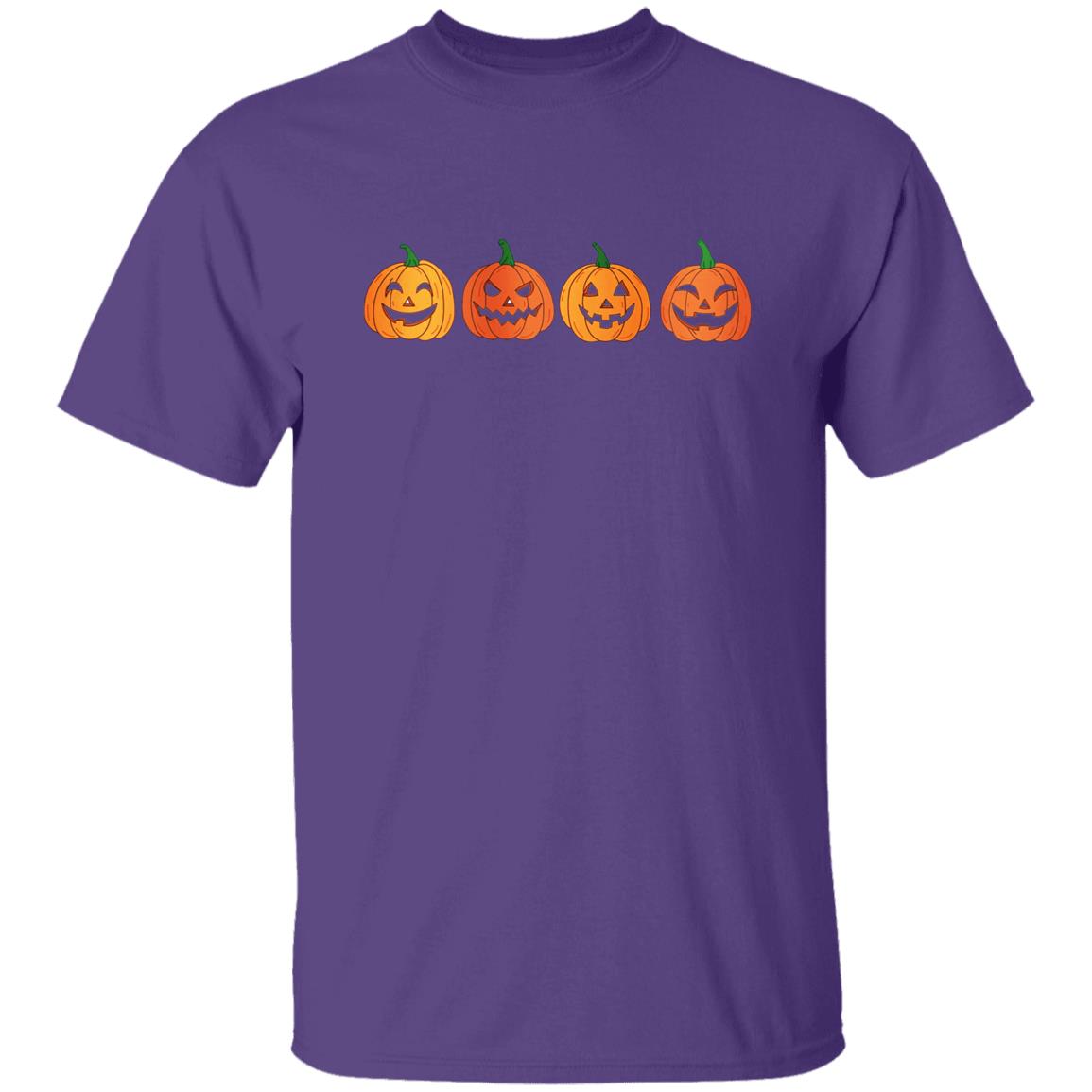 Four Pumpkin - Halloween - G500 5.3 oz. T-Shirt