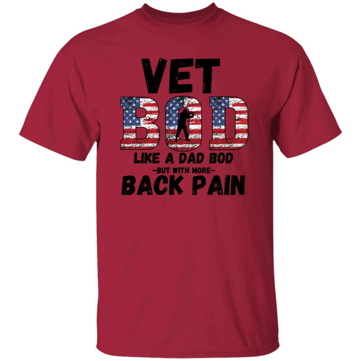 Vet BOD / Back Pain (Veterans) T-Shirt