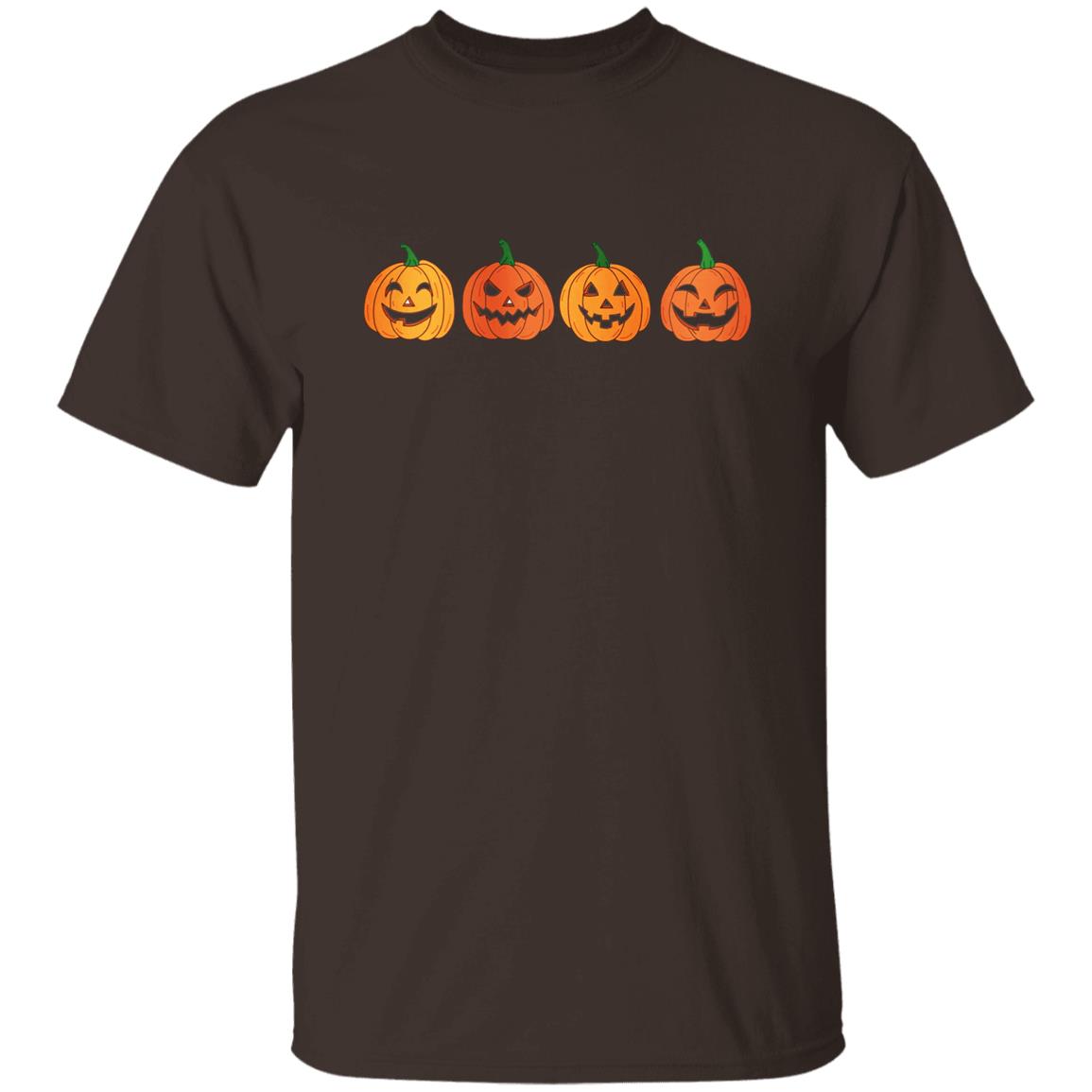 Four Pumpkin - Halloween - G500 5.3 oz. T-Shirt