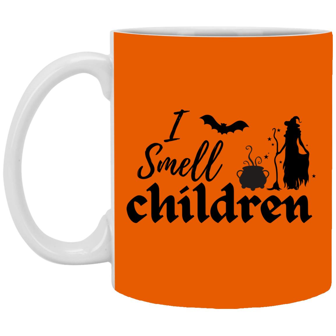 I smell children - Halloween - XP8434 11 oz. White Mug