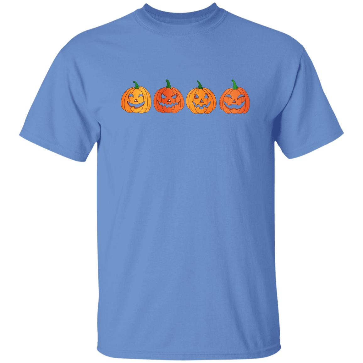 Four Pumpkin - Halloween - G500 5.3 oz. T-Shirt