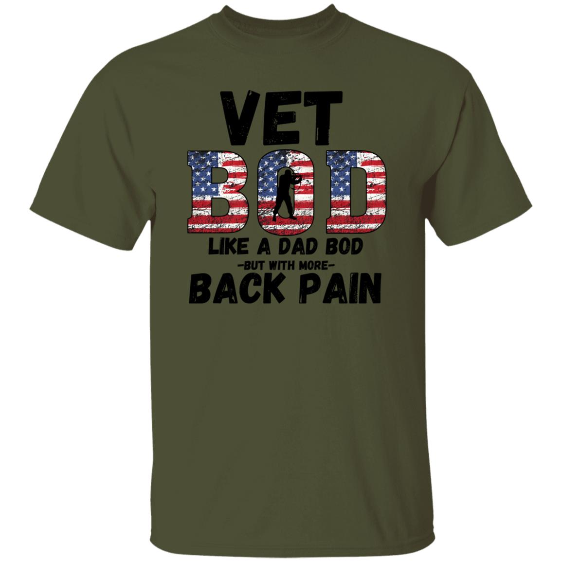 Vet BOD / Back Pain (Veterans) T-Shirt