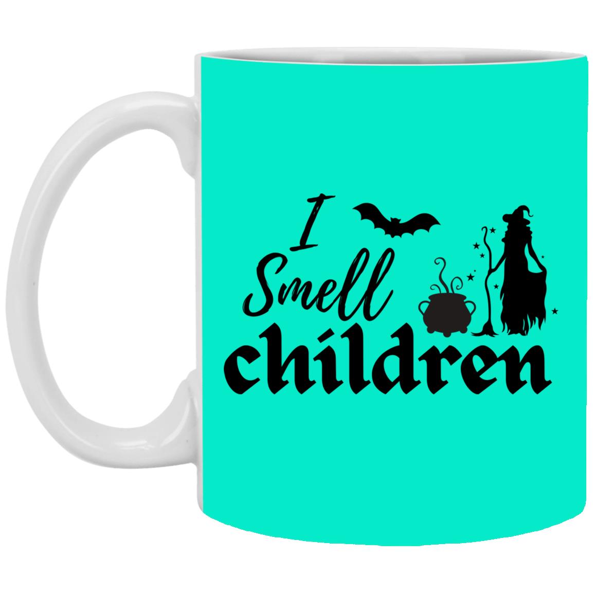 I smell children - Halloween - XP8434 11 oz. White Mug