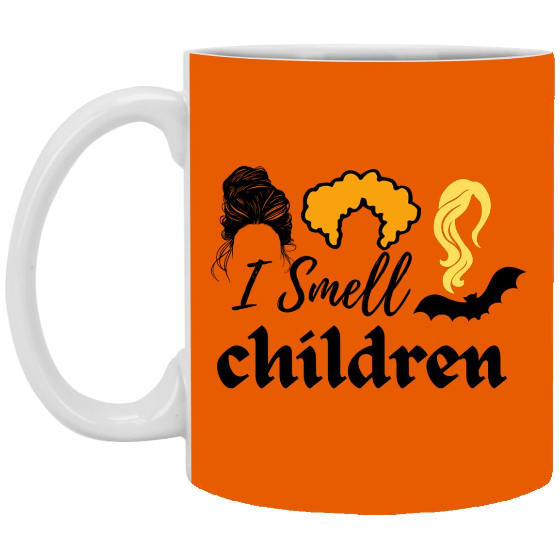 I smell Children HP - Halloween - XP8434 11 oz. White Mug