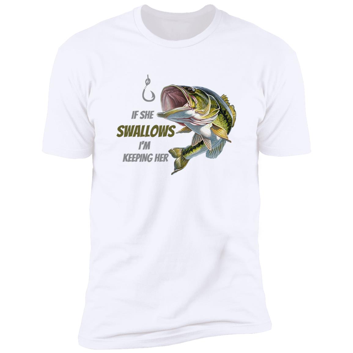 I'm Keeping Her - (Green Fish) - Z61x Premium Short Sleeve Tee (Closeout)