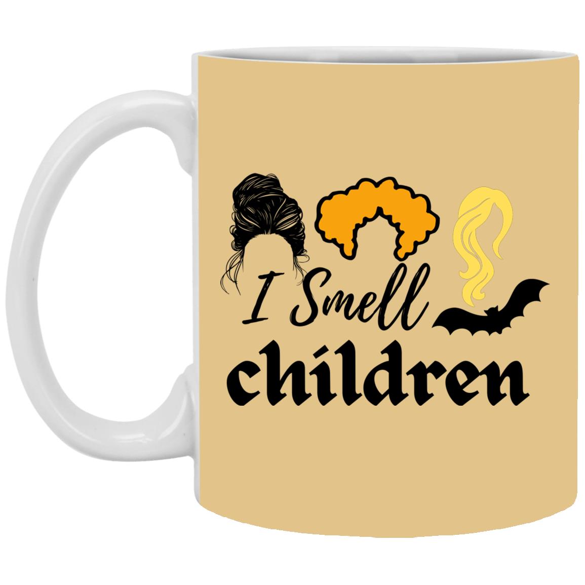 I smell Children HP - Halloween - XP8434 11 oz. White Mug