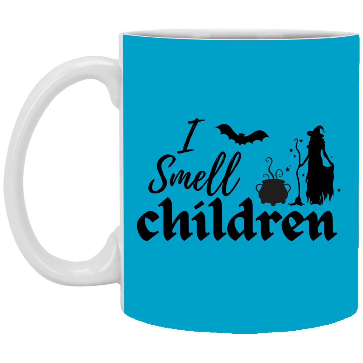 I smell children - Halloween - XP8434 11 oz. White Mug