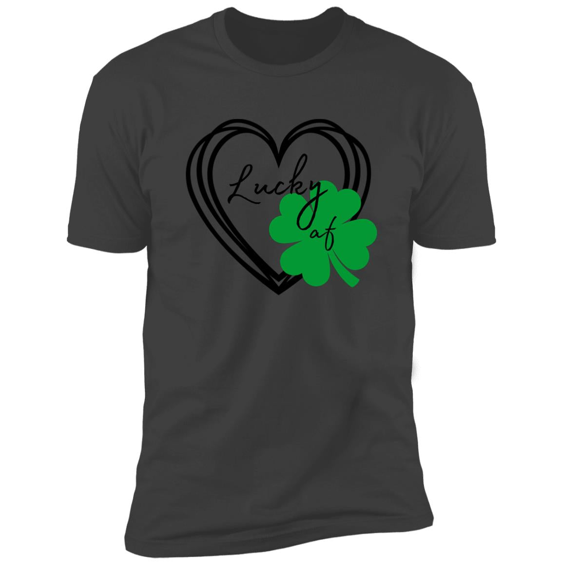 Lucky af (St Patrick's Day) - Premium Short Sleeve Tee (Closeout)