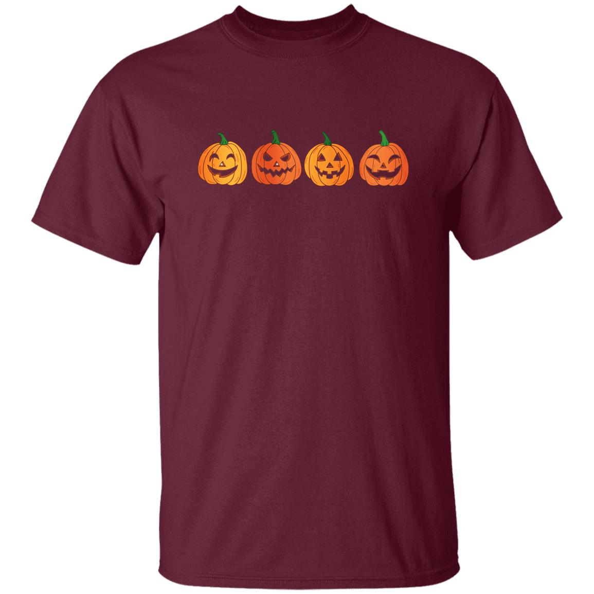 Four Pumpkin - Halloween - G500 5.3 oz. T-Shirt