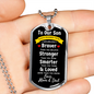 Our Son (Braver Fancy) - Dog Tag