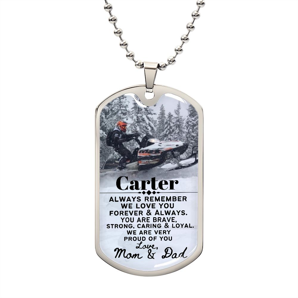 Carter's Dog Tag ( Private / Hidden)