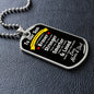 Our Son (Braver Fancy) - Dog Tag
