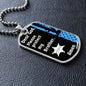 Protect My Brother (Thin Blue Line / Sherriff) - Dog Tag