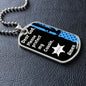 Protect My Cousin (Thin Blue Line / Sherriff) - Dog Tag