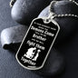 When the Demons Come / Veterans (all white fallen) - Dog Tag