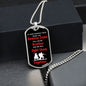 When the Demons Come / Veterans (Warriors) - Dog Tag