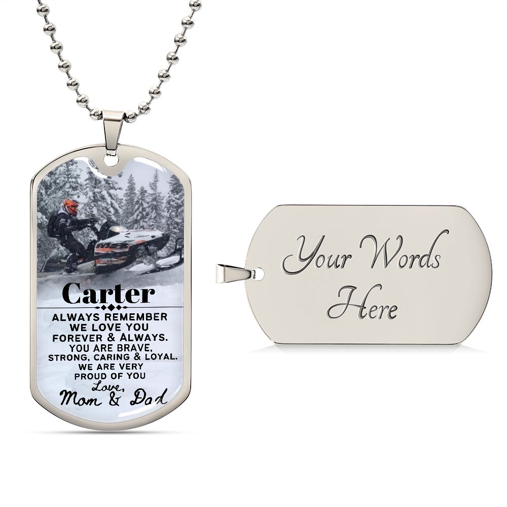 Carter's Dog Tag ( Private / Hidden)