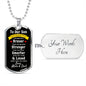 Our Son (Braver Fancy) - Dog Tag