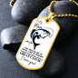 To My Man / Husband / Soulmate / Boyfriend / Fiancé (Great Catch / Fish / Valentine) - Dog Tag