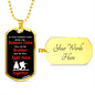 When the Demons Come / Veterans (Warriors) - Dog Tag