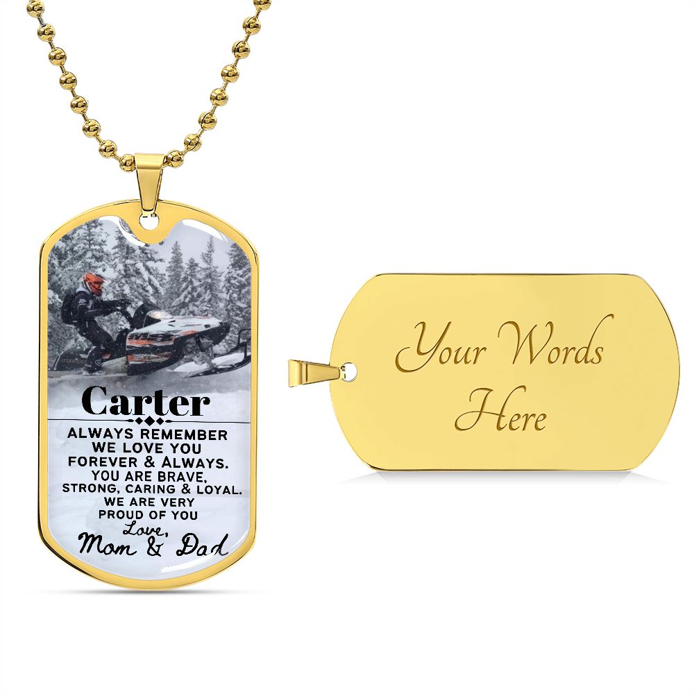 Carter's Dog Tag ( Private / Hidden)