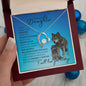 To My Beautiful Daughter - Open Closing (Wolf Theme) - Forever Love Necklace
