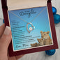Daughter from Mom (New Lioness Card) - Forever Love Necklace