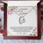 To My Secret Lover (Burgundy) - Forever Love Necklace