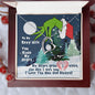 To My Sexy Wife : You Stole My Heart (Grinch Christmas) - Forever Love Necklace