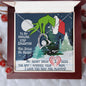 Step Daughter from Step Dad- You Stole My Heart (Grinch Christmas) - Forever Love Necklace