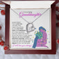 To My Granddaughter (Aquarius Card) - Forever Love Necklace