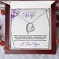 Wife (Silver Grid) - Forever Love Necklace