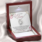 To My Secret Lover (Burgundy) - Forever Love Necklace