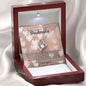 To My Smokin' Hot Soulmate (Plain Hearts Valentine / Anniversary ) - Forever Love Necklace