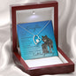 To My Beautiful Daughter - Open Closing (Wolf Theme) - Forever Love Necklace