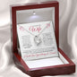To My Beautiful Wife (Valentine Corner Hearts) - Forever Love Necklace