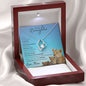 Daughter from Mom (New Lioness Card) - Forever Love Necklace