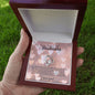 To My Smokin' Hot Soulmate (Plain Hearts Valentine / Anniversary ) - Forever Love Necklace