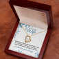 Beautiful Wife - Love & Light (Christmas SnowFlake) - Forever Love Necklace