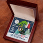 To My Sexy Wife : You Stole My Heart (Grinch Christmas) - Forever Love Necklace