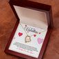 To My Beautiful Valentine (Heart Strings) - Forever Love Necklace