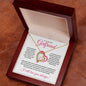 To My Beautiful Girlfriend (Pink Valentine) - Forever Love Necklace
