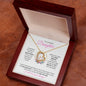Daughter (Floral Ring Card) - Forever Love Necklace