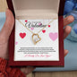To My Beautiful Valentine (Heart Strings) - Forever Love Necklace
