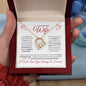 To My Beautiful Wife (Valentine Corner Hearts) - Forever Love Necklace